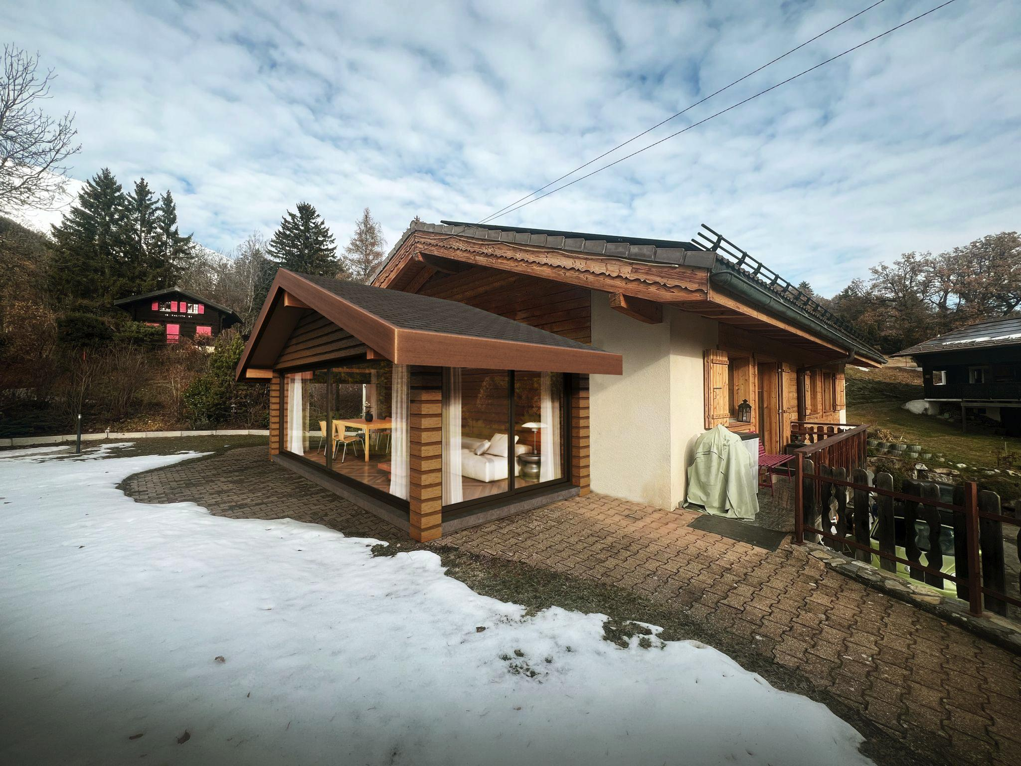 Extension de villa - Arbaz